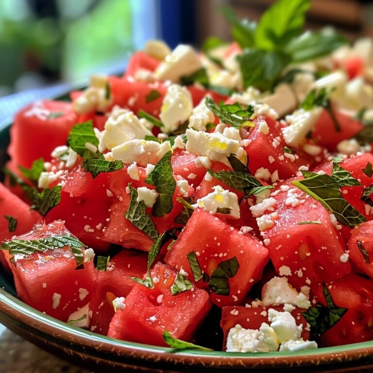 Watermelon Feta Mint Salad Recipe: Fresh, Flavorful & Easy 9 img1 335