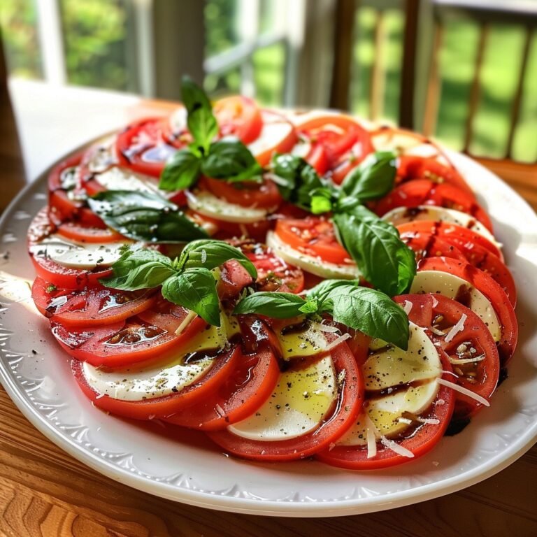 Classic Caprese Salad Recipe: Fresh, Simple & Delicious 2 img1 363